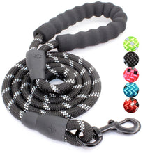Load image into Gallery viewer, BallAlong Climbing Rope Dog Leash with handle- Nylon- 5ft